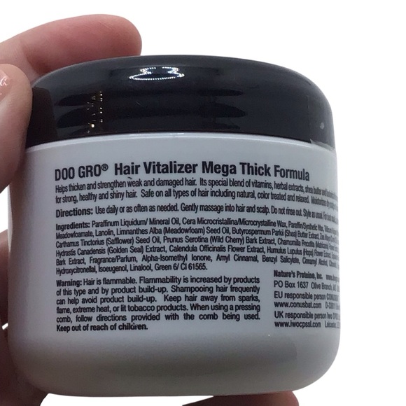 Doo Gro Mega Thick Hair Vitalizer, 4 oz., All Hair Types, Unisex, Cream - Picture 5 of 7